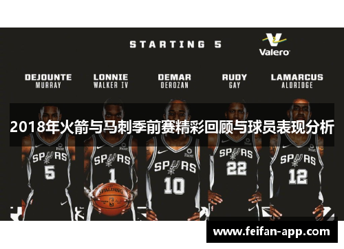 2018年火箭与马刺季前赛精彩回顾与球员表现分析